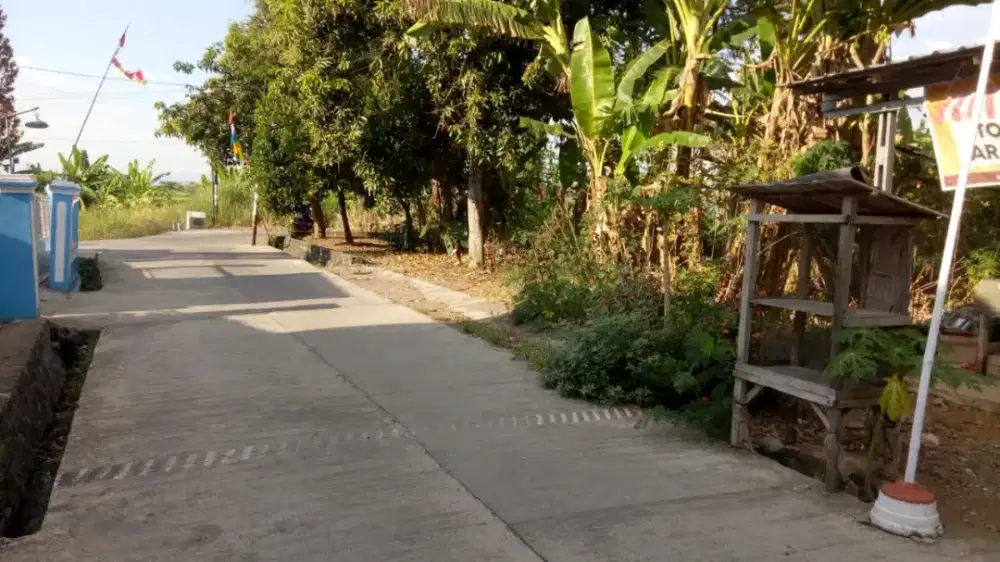 Kavling bagus dengan lokasi yang istimewa di kendal