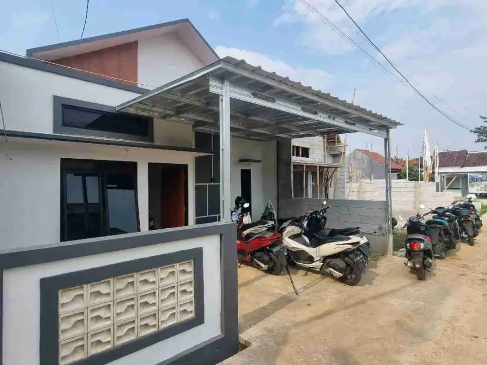 di jual rumah baru lokasi strategis bebas banjir di sawangan depok