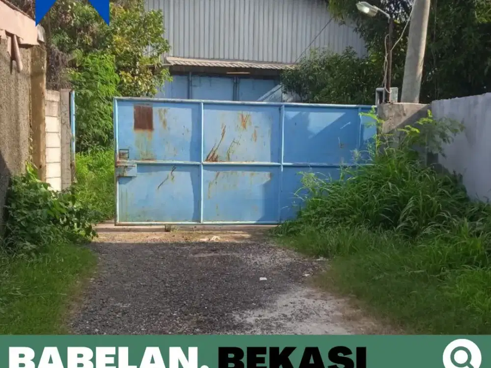 Tanah dijual Murah, Luas, Bonus Bangunan, 20 Menit Stasiun Bekasi