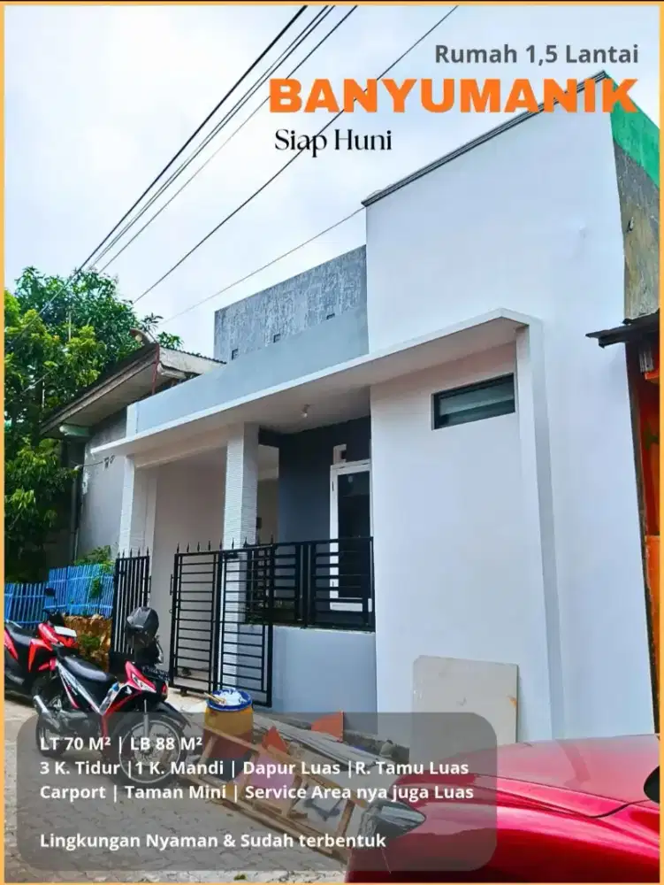 Rumah Cantik Murah Siap Huni Di Banyumanik