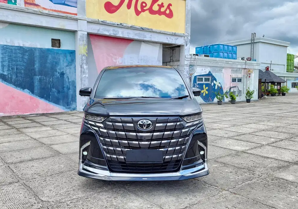 [KM 3.000]TOYOTA ALPHARD 2.5 HEV MODELLISTA HYBRID TSS AT HITAM 2024