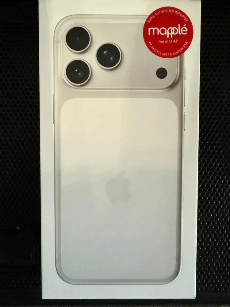 Dijual iPhone 17 Pro Max 256Gb Silver