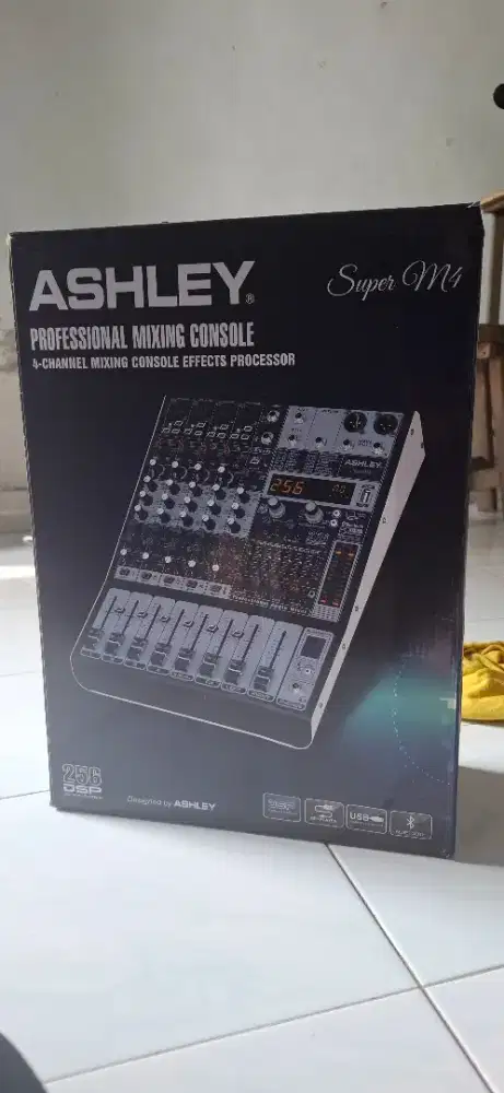 AUDIO MIXER ASHLEY SUPER M4 COMPRESSOR