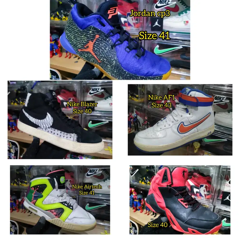 Sepatu Basket Nike Jordan dll