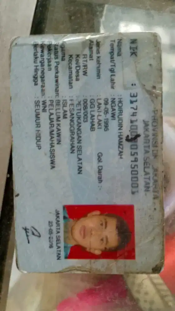 Modal KTP yg penting niat