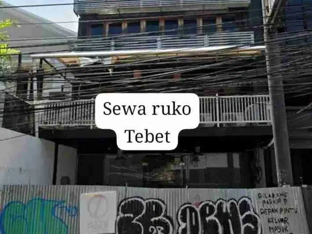 Tempat Usaha 3 lt Raya Tebet
