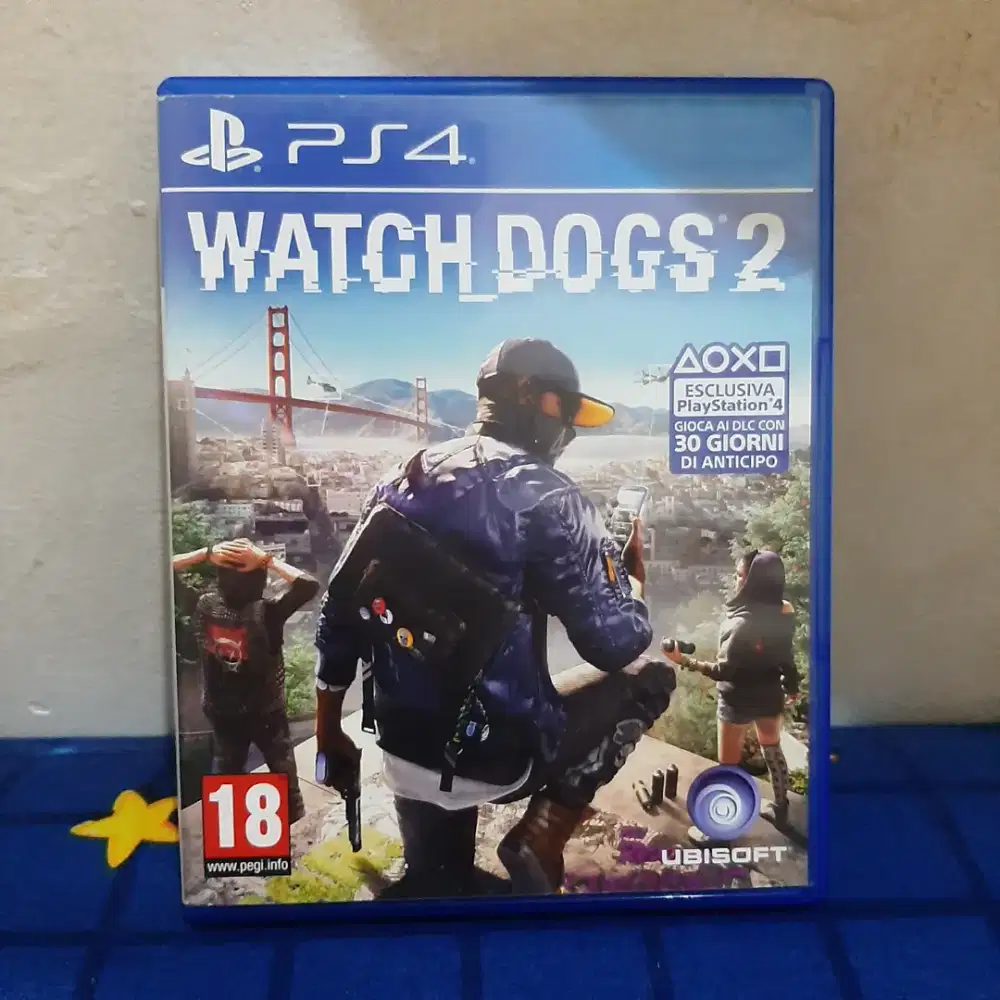 KASET BD PS4 WATCHDOGS 2