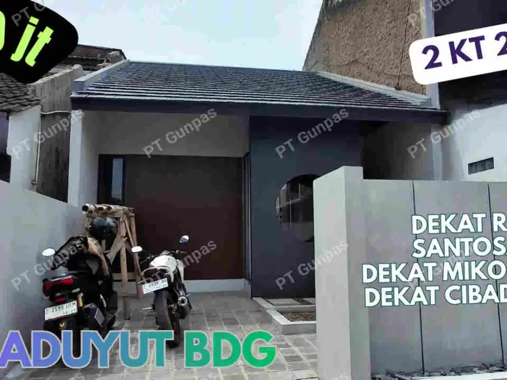 dijual rumah baru siap huni termurah di Taman Cibaduyut bandung dekat mekarwangi