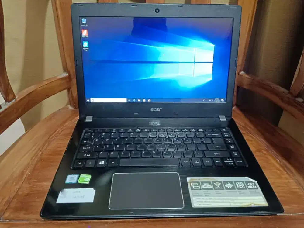 Laptop Acer E14 i5gen7 dual vga Nvdia