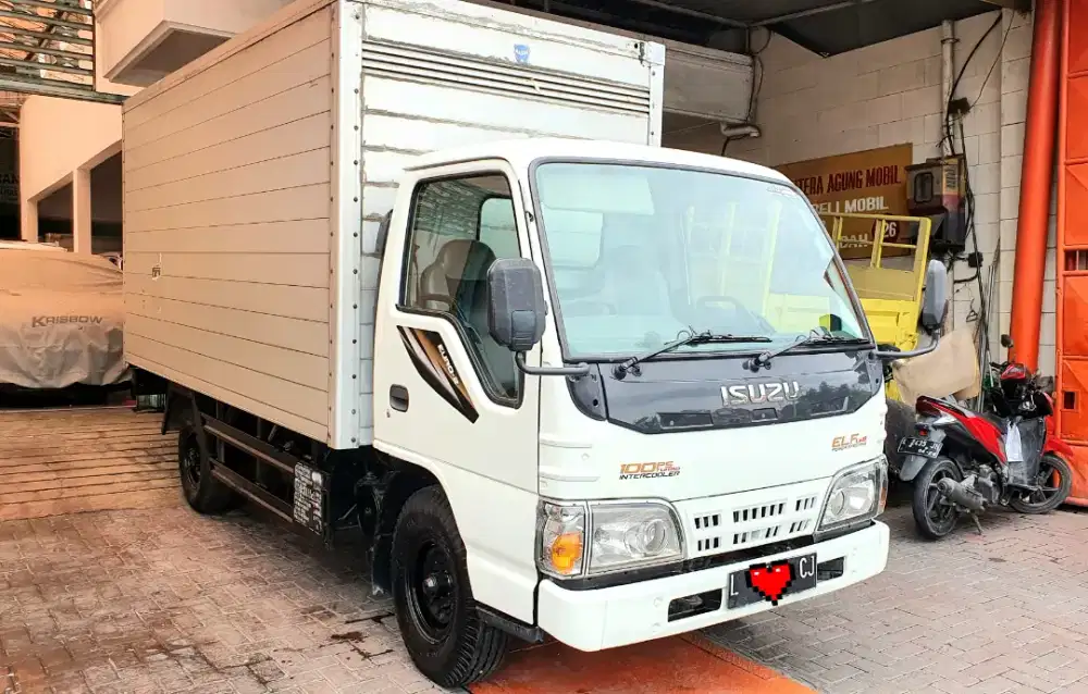 Truk Isuzu Elf Long NKR 55 Box 2016/2017 Siap Kerja No Canter 2015 KIM