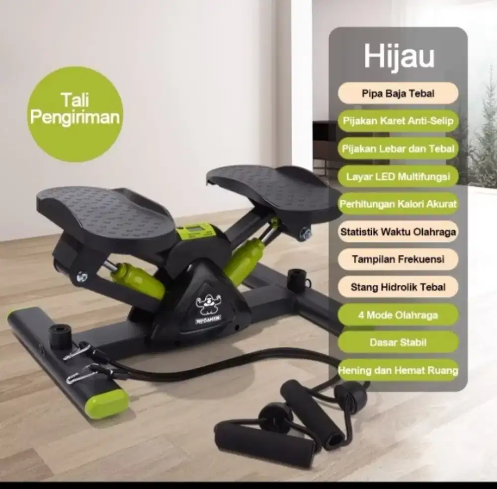 JUAL CEPAT Stepper hijau merek RIFOAMXN