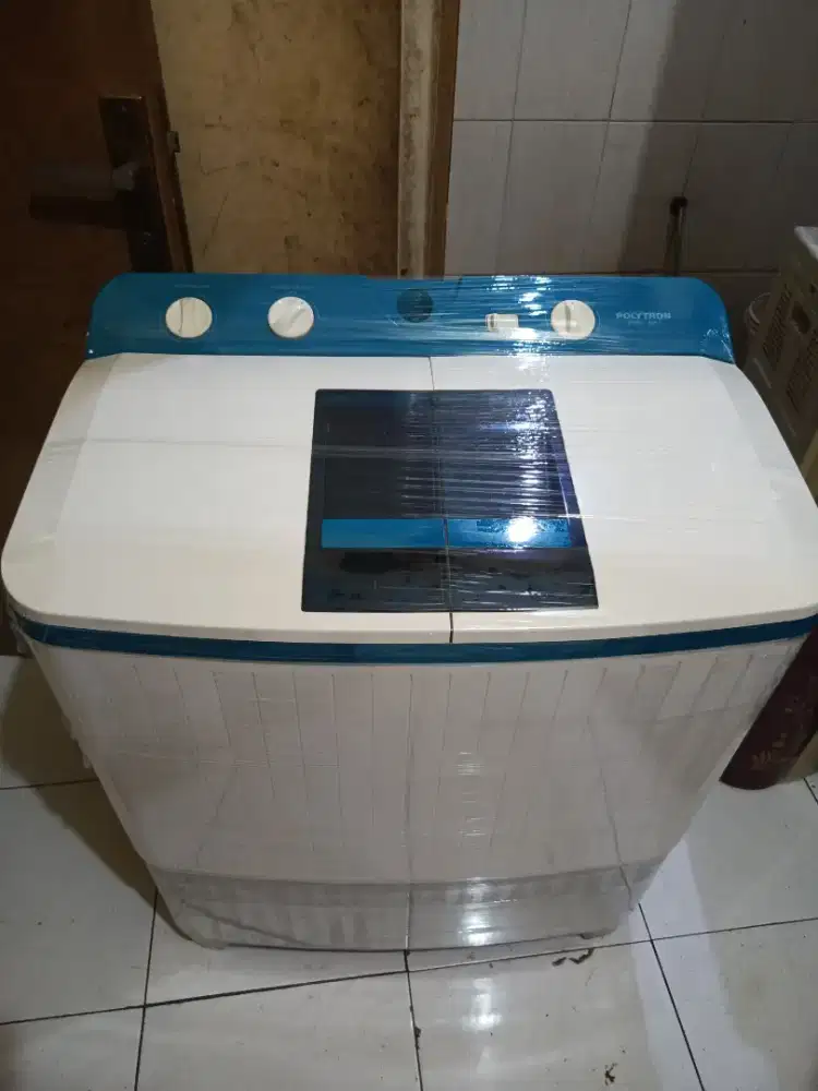 Mesin cuci merk Politron 9kg mulpis normal siap pakai mahar 650