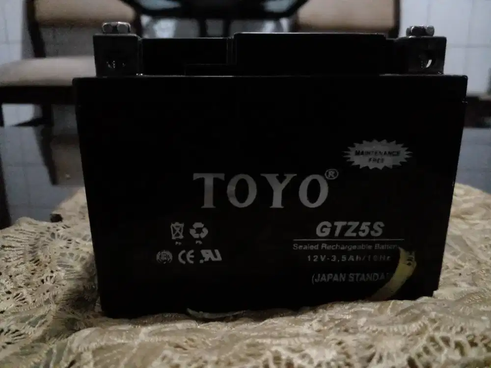 Aki ( accu ) Motor Toyo GTZ5S