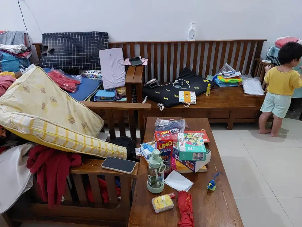 Dijual bangku kayu, 1+2+3+Meja