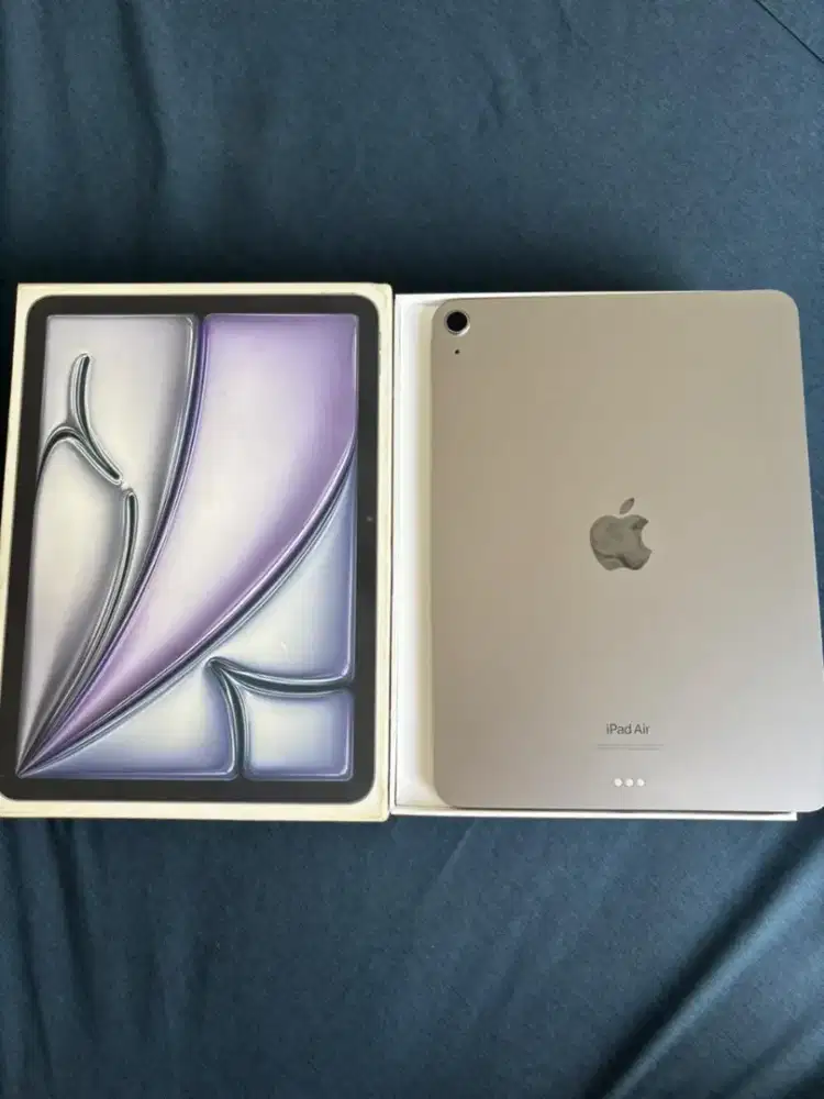 Ipad Air 6 M2 128 Gb Fullset Like New Bonus Pencil Garansi On