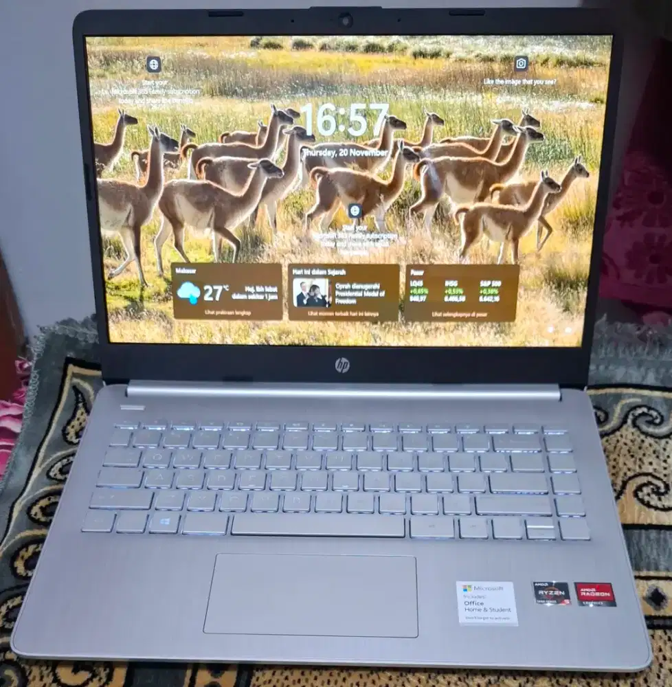 Hp 14s-fq1005AU RYZEN 5-5500