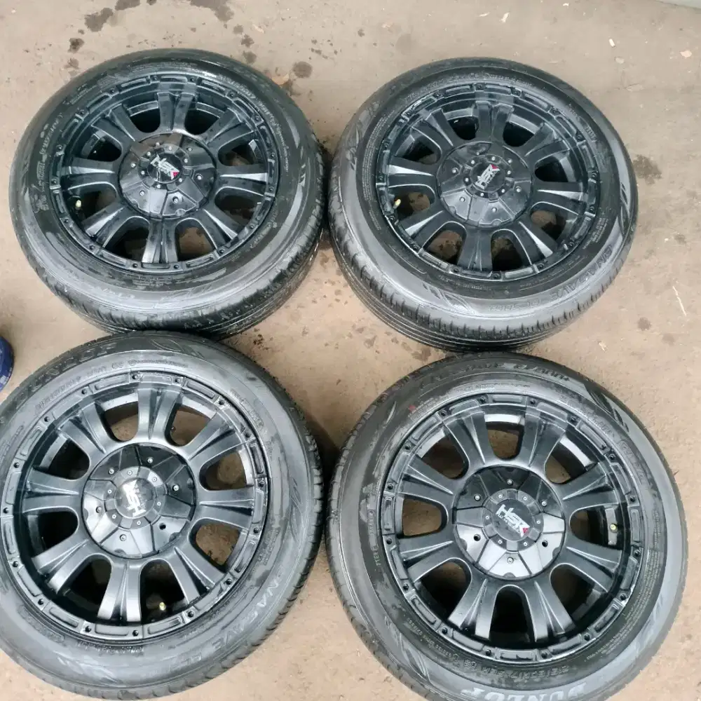 Velg HSR ring 17 pcd 5x114,3 ban 215/60 R17 Terios Xtrail