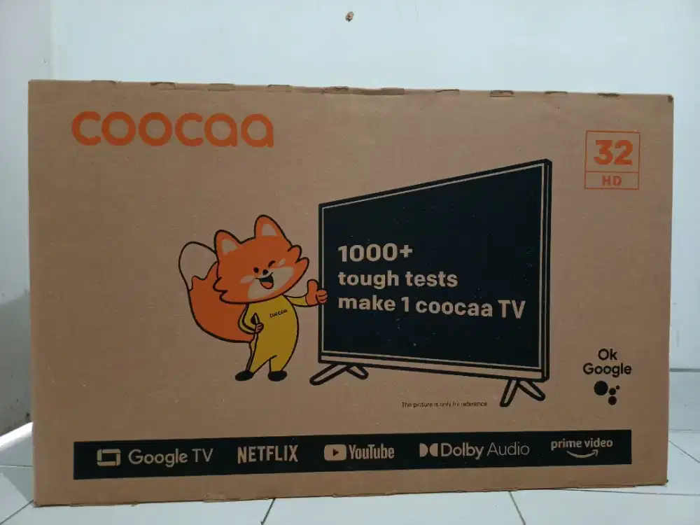 Coocaa 32 SmartTV Android GoogleTV Digital Netflix YouTube Garansi