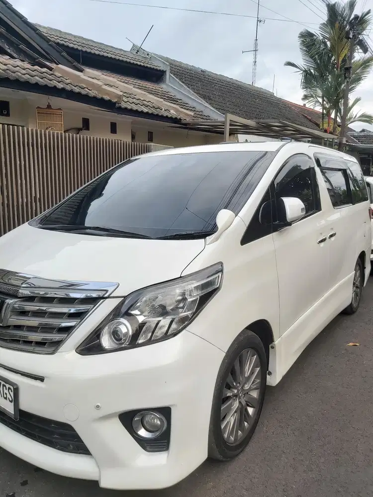 Toyota Alphard 2012 Bensin