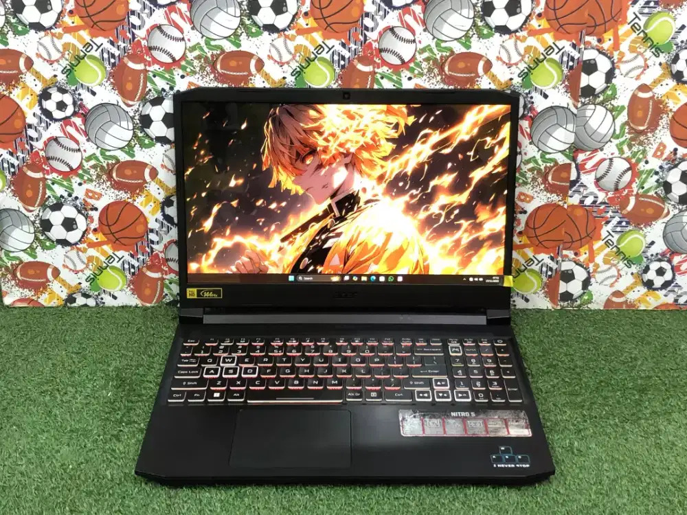 Acer Nitro 5 / i5 gen11 / nvidia rtx 3050 / ram 16 gb / ssd 512 gb /