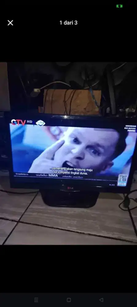Dijual Tv pribadi LED LG support HDMI siap pakai bosku