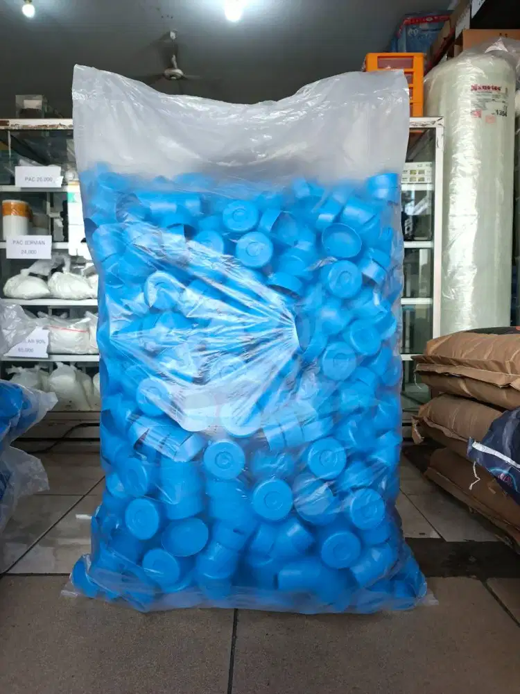 Tutup Galon Merah Biru – Isi 1000/200pcs Harga Grosir