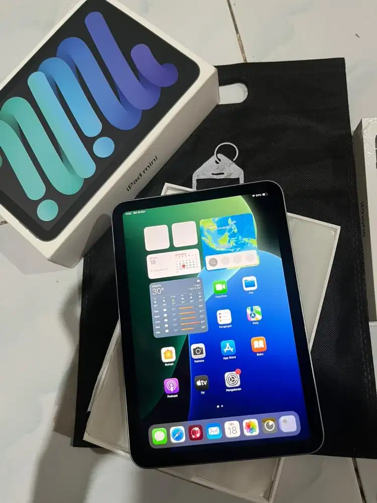 Ipad mini 7 128gb pemakaian 2 hari