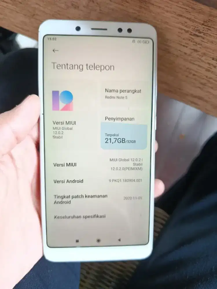 Xiomi note 5 ram 3/32