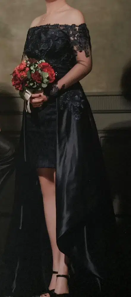 Gaun long dress untuk foto prewed