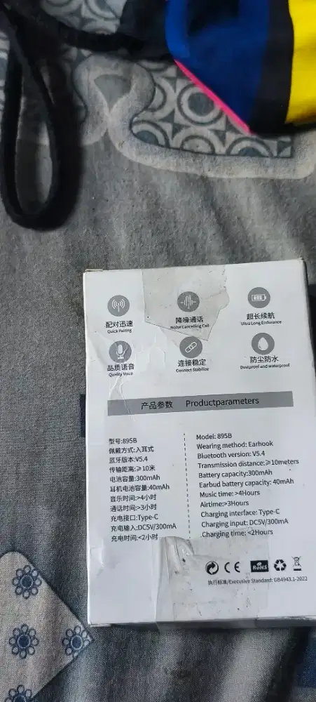 Headset bluetooth tws