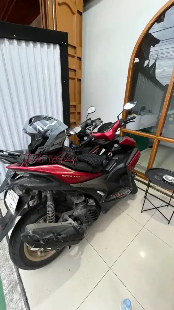 Aerox 2019 ABS Keyless Plat kota medan lokasi Bsd