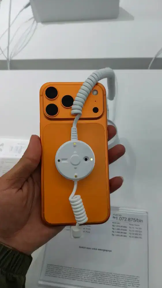 Iphone 17pm 256 orange free 1x cicilan