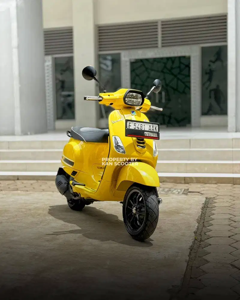 JUAL MURAH VESPA S 125 iGET FACELIFT 2023 MULUS
