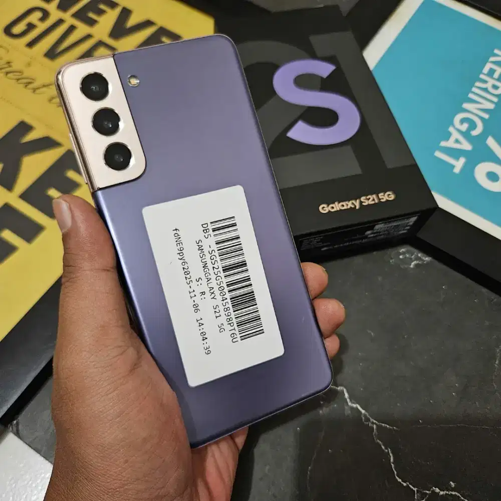 SAMSUNG GALAXY S21 5G RAM 8/256 GB WHITBOX EX SEIN