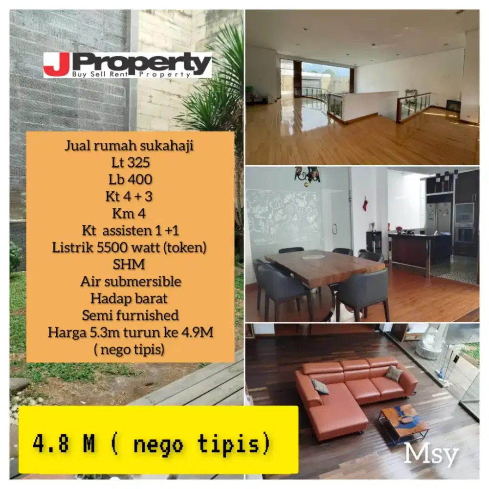 Jual rumah mewah sayap Sutami, Setiabudhi