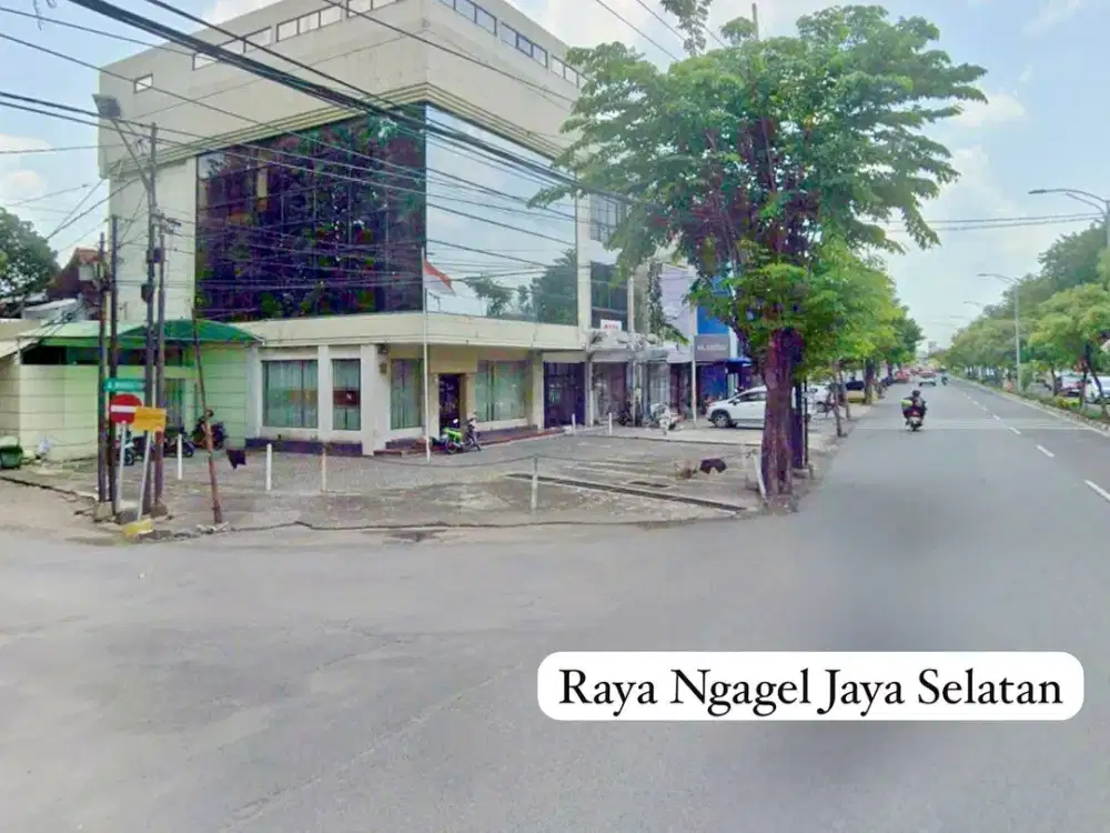Bangunan Komersial 4 Lt Murah Raya Ngagel Dekat Pusat Kota