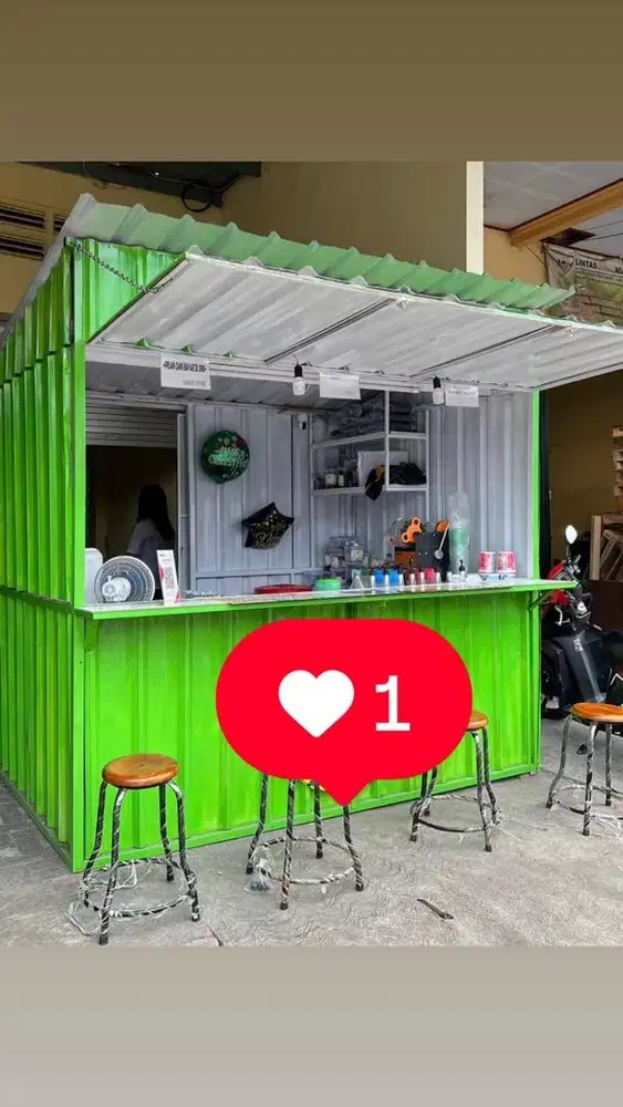 Jual Cepat Kontainer Bekas Minuman Es Teh Jumbo