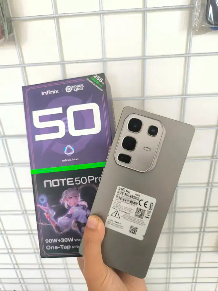 Infinix note 50 pro ram 8/258 second likenew mulus no minus