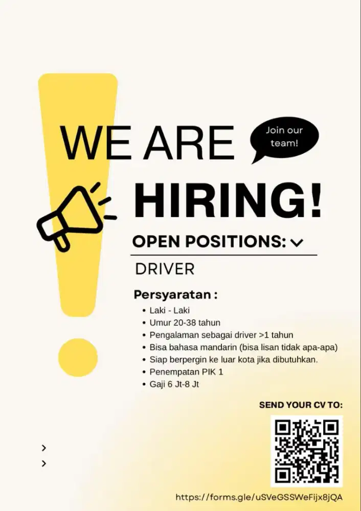 Driver pribadi kantor