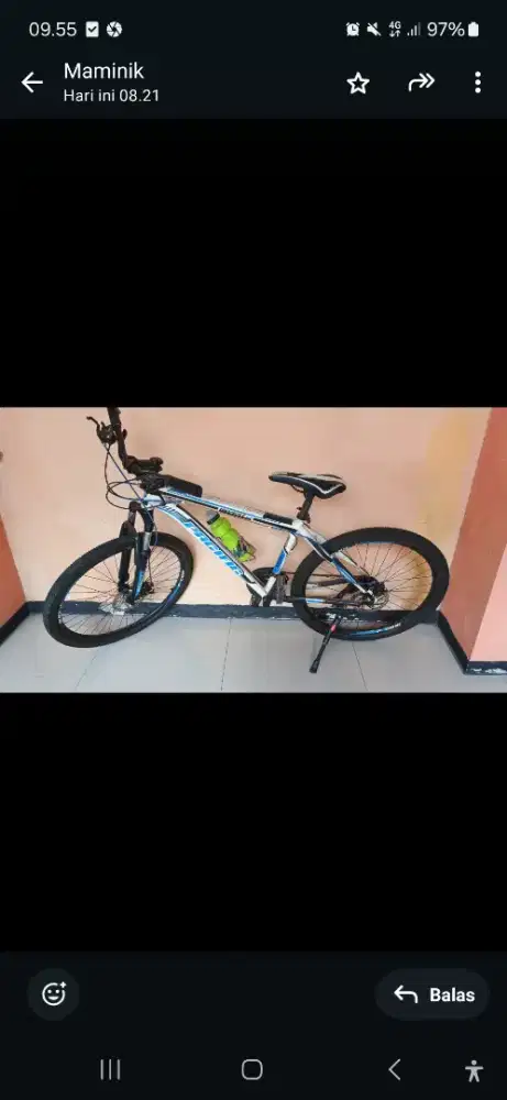 Sepeda Pacific siap pakai