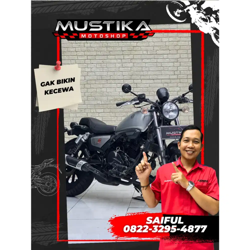 Perfect Condition!!Beneli motobi 200Evo 2019 Plat Panjng Mulus-Mustika