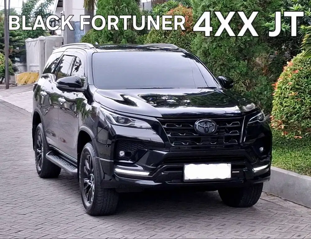 KM 60 RB TOYOTA NEW FORTUNER VRZ DIESEL FACELIFT BLACK ON BLACK 2021