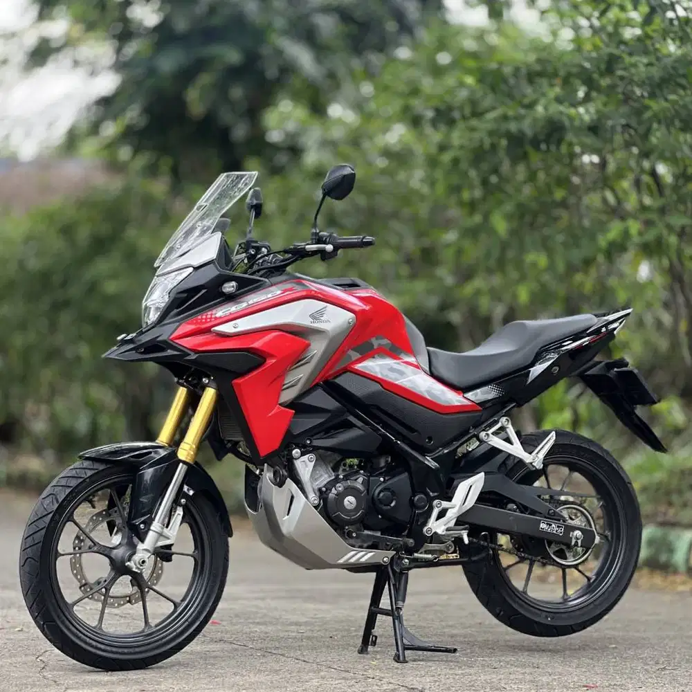 HONDA CB150X MERAH SILVER 2023 KM 6K PAJAK PANJANG GASPOL