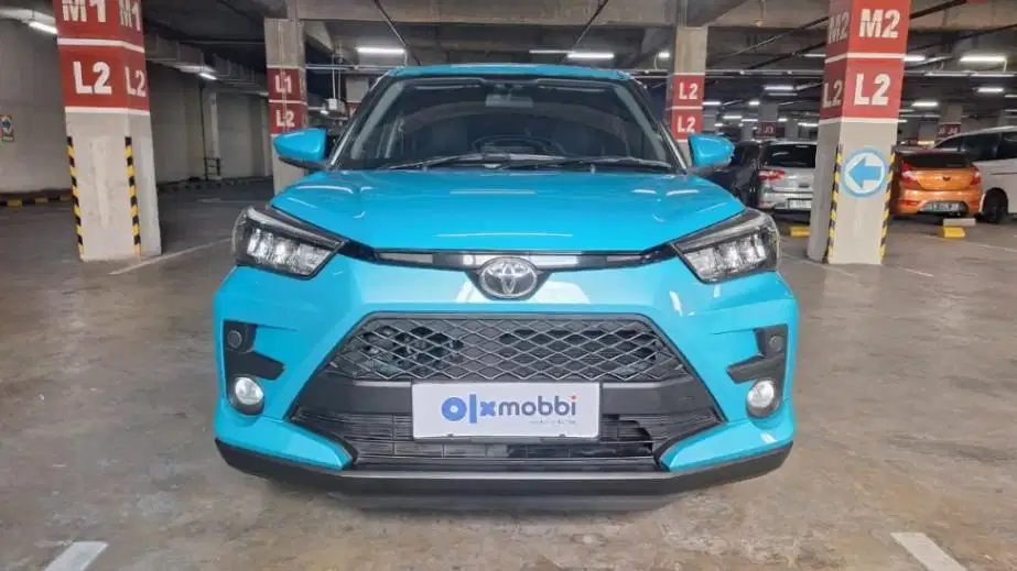 DP Rendah  10JT Toyota Raize 1.2 G Bensin-AT 2021 Biru