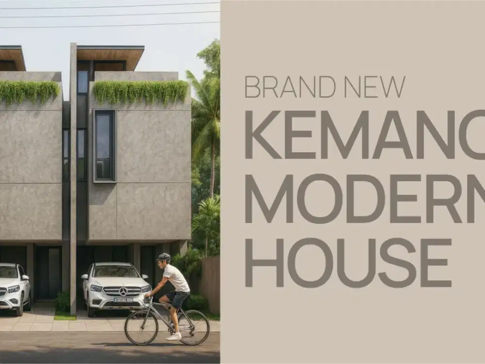 BARU! Rumah Dijual Kemang. Progress Bangun. DP BISA CICIL. NEGO