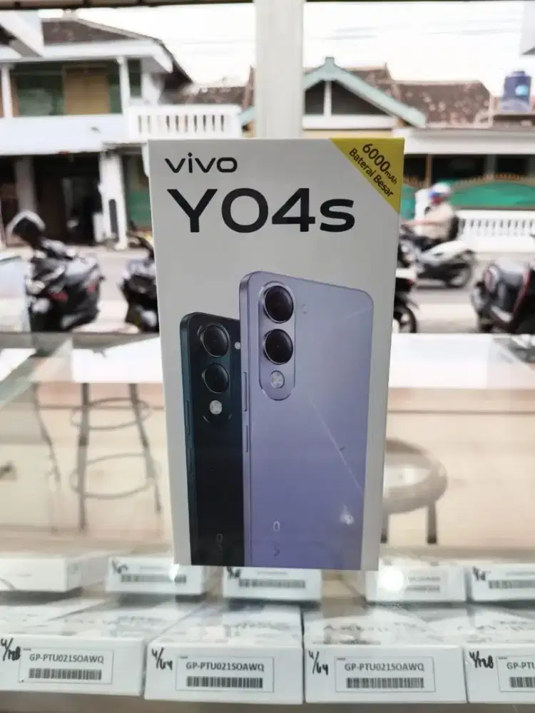 VIVO Y04S 4/128 GARANSI SOFTWARE SEUMUR HIDUP, COD AREA KLATEN