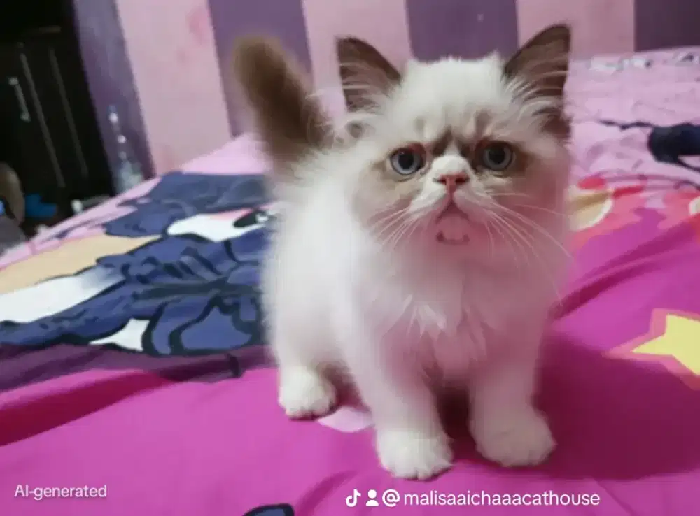 Ragdoll campuran Peaknose