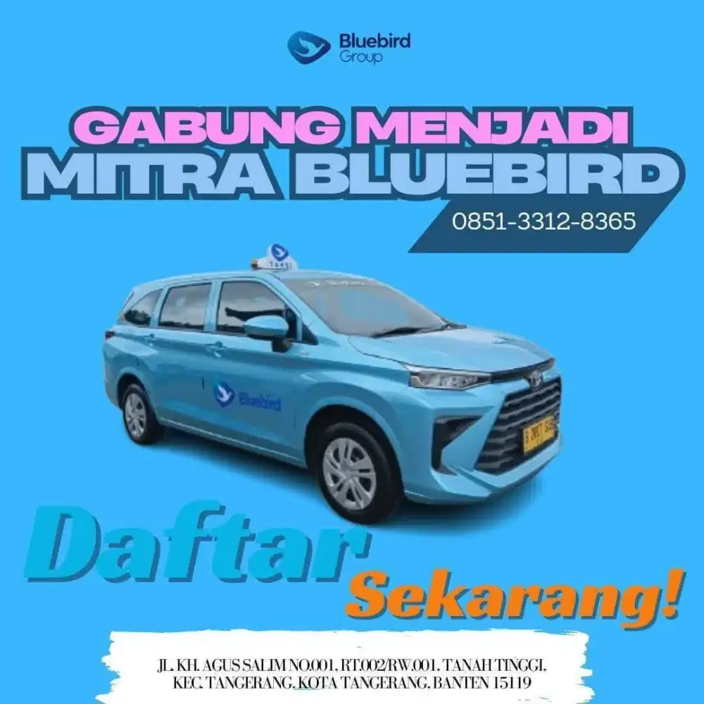 Ayo Bergabung Bersama Kami Taksi Bluebird