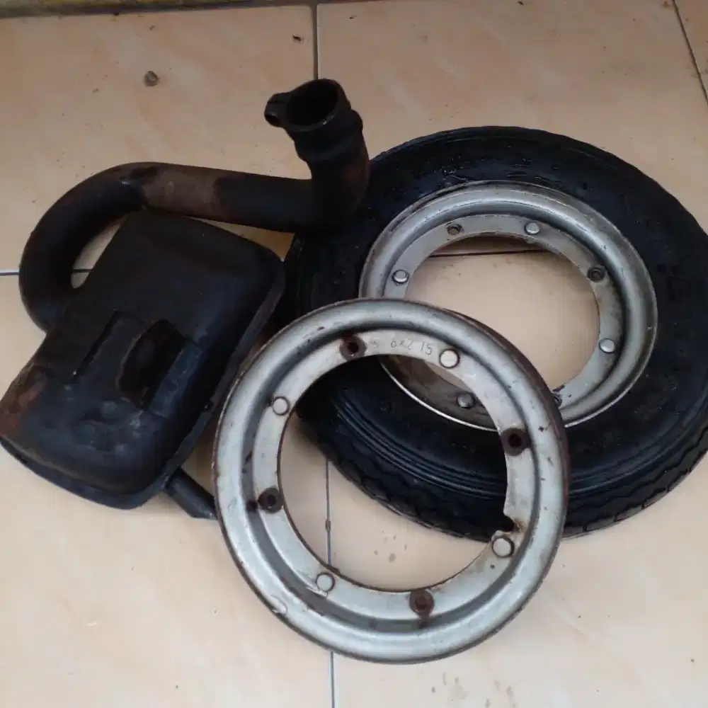 Borongan parts vespa