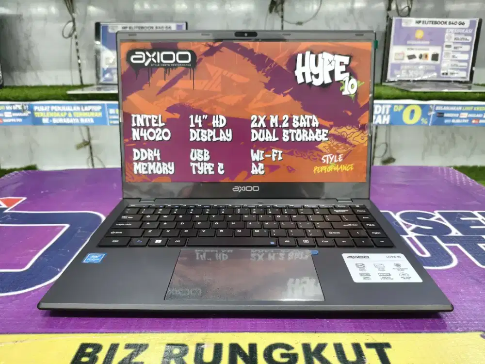 PROMO LAPTOP MURAH AXIOO HYPE RAM 8GB SSD256GB WIND 11 | KREDIT DP 0
